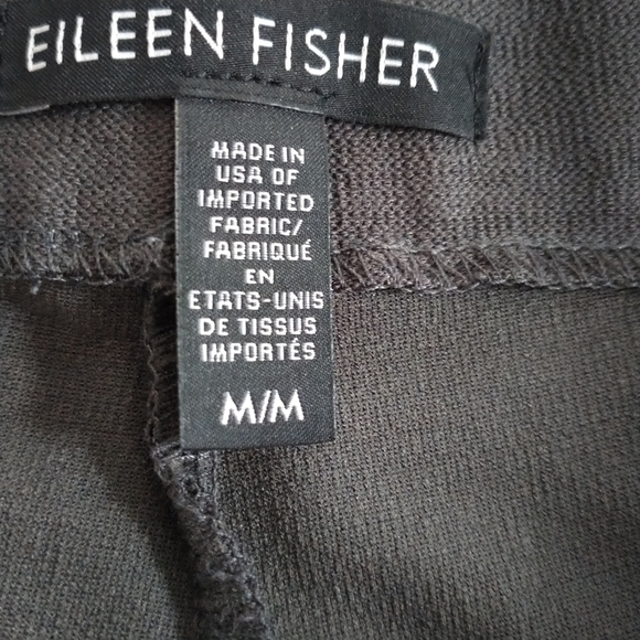 Eileen Fisher Olive Straight Leg Pants M - Picture 9 of 13